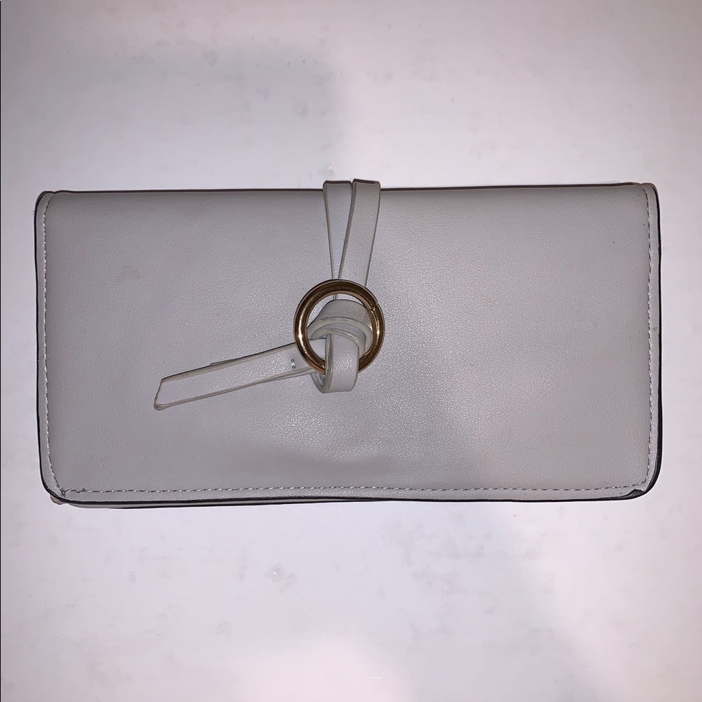 Charlotte Russe Slim Bifold Gray Wallet